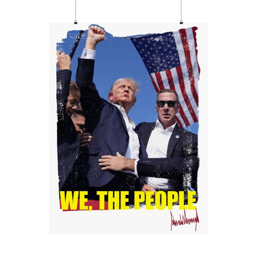 We The People | Matte Vertical Poster