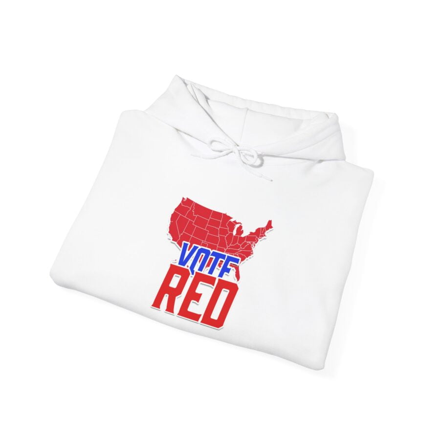 Vote Red | Unisex Heavy Blend™ Hooded Sweatshirt - Image 20