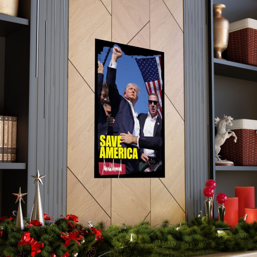 Save America | Matte Vertical Poster - Image 21
