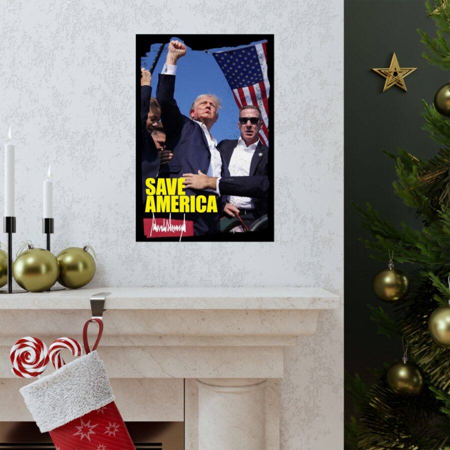 Save America | Matte Vertical Poster - Image 15