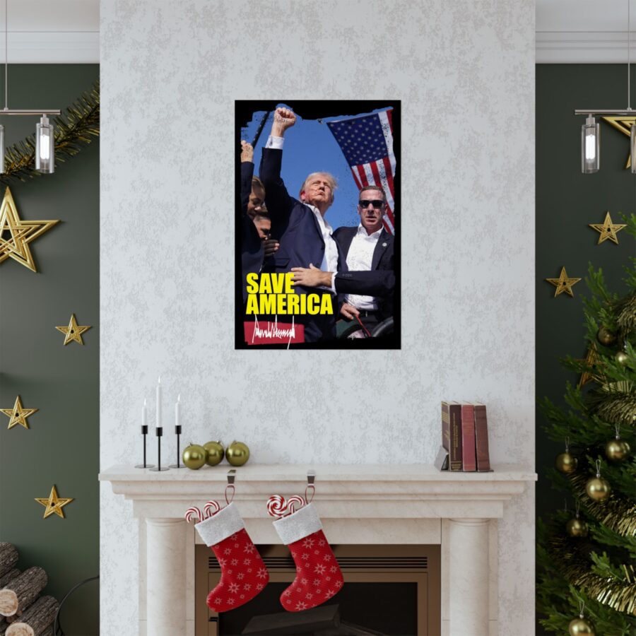 Save America | Matte Vertical Poster - Image 23