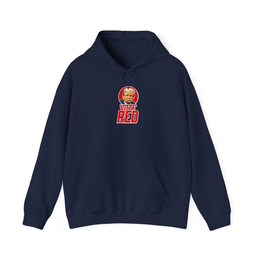 Vote Red | Unisex Heavy Blend™ Hooded Sweatshirt - Image 13