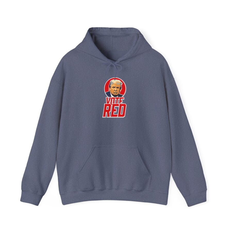 Vote Red | Unisex Heavy Blend™ Hooded Sweatshirt - Image 21
