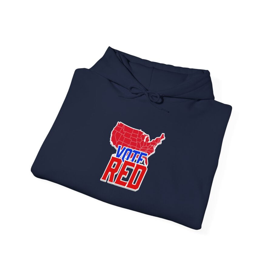 Vote Red | Unisex Heavy Blend™ Hooded Sweatshirt - Image 16