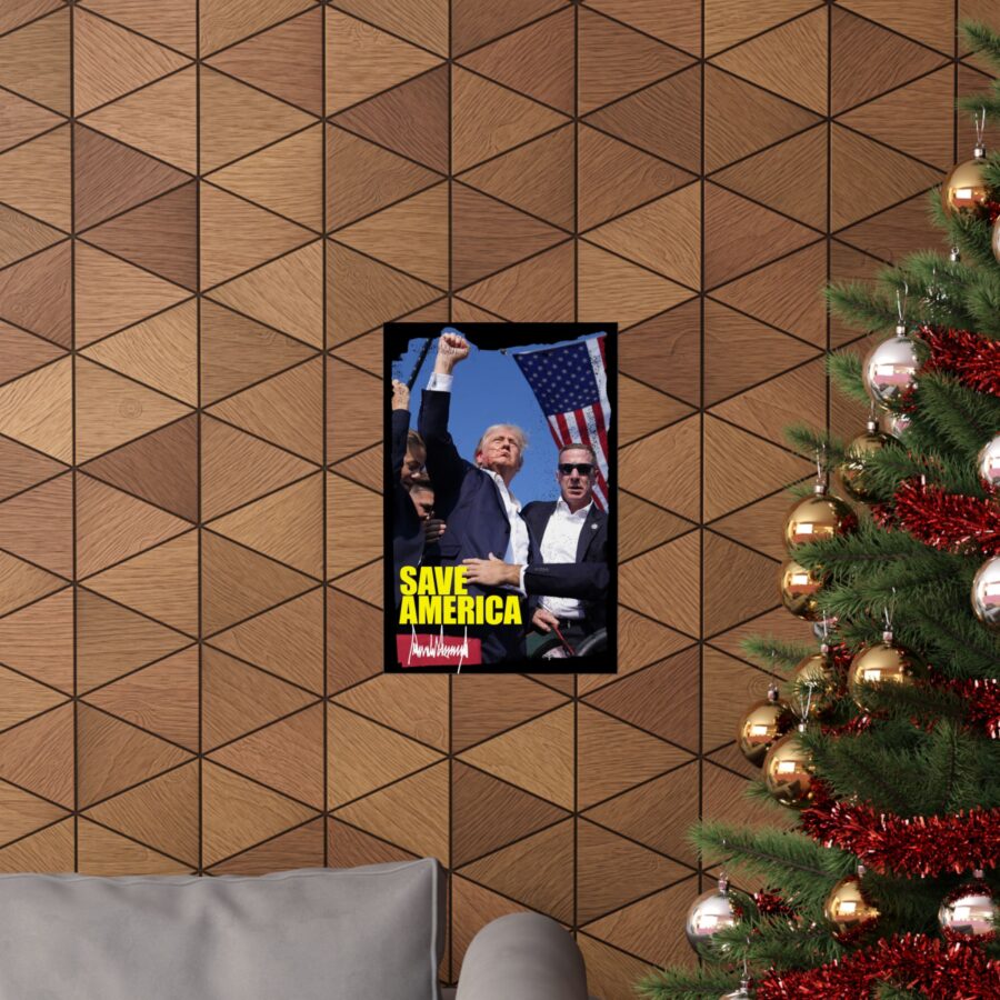 Save America | Matte Vertical Poster - Image 12