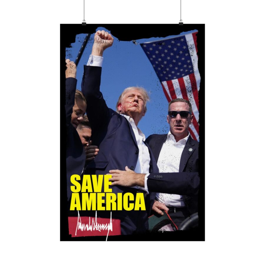 Save America | Matte Vertical Poster - Image 17