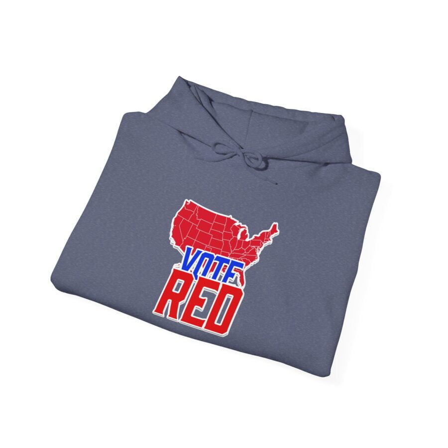 Vote Red | Unisex Heavy Blend™ Hooded Sweatshirt - Image 24
