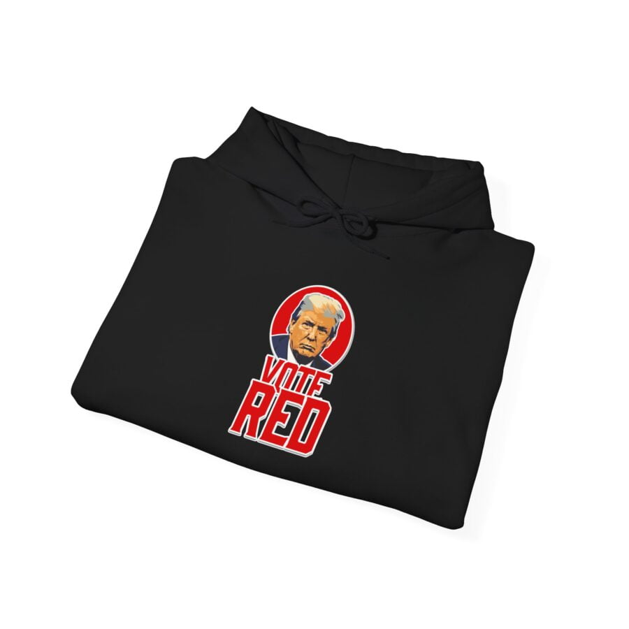 Vote Red | Unisex Heavy Blend™ Hooded Sweatshirt - Image 4