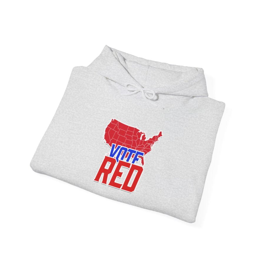 Vote Red | Unisex Heavy Blend™ Hooded Sweatshirt - Image 12