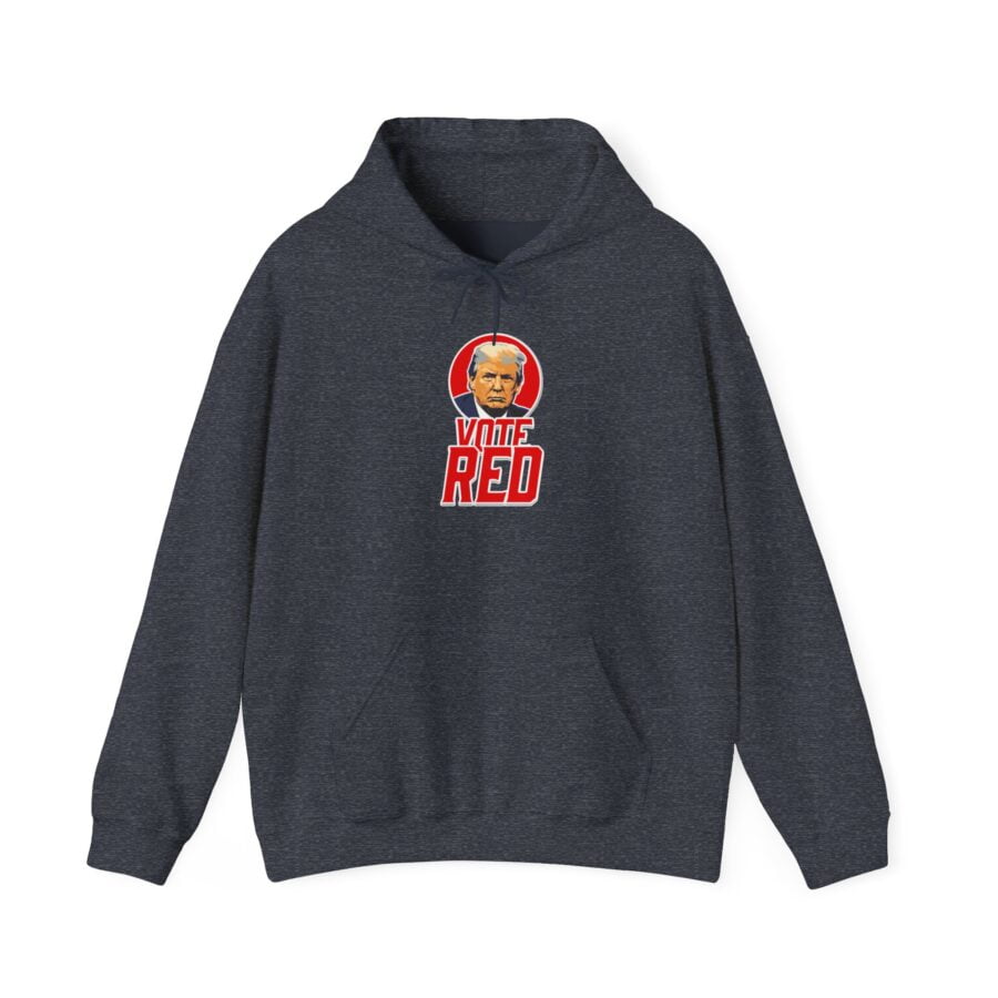 Vote Red | Unisex Heavy Blend™ Hooded Sweatshirt - Image 25