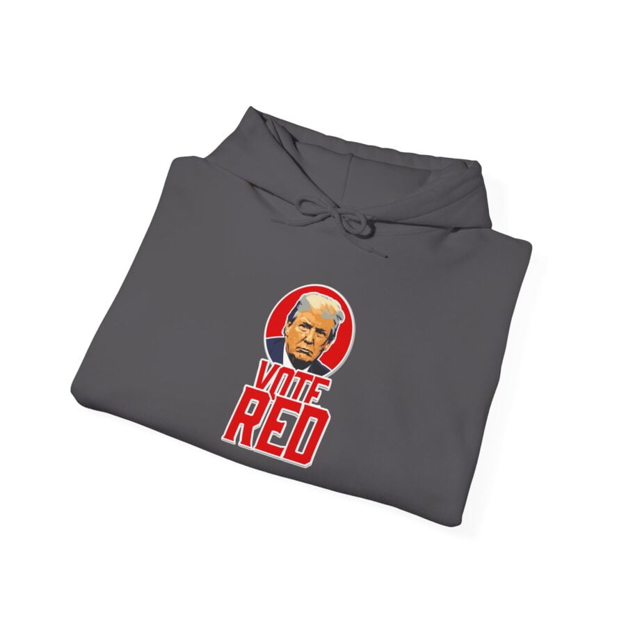 Vote Red | Unisex Heavy Blend™ Hooded Sweatshirt - Image 8
