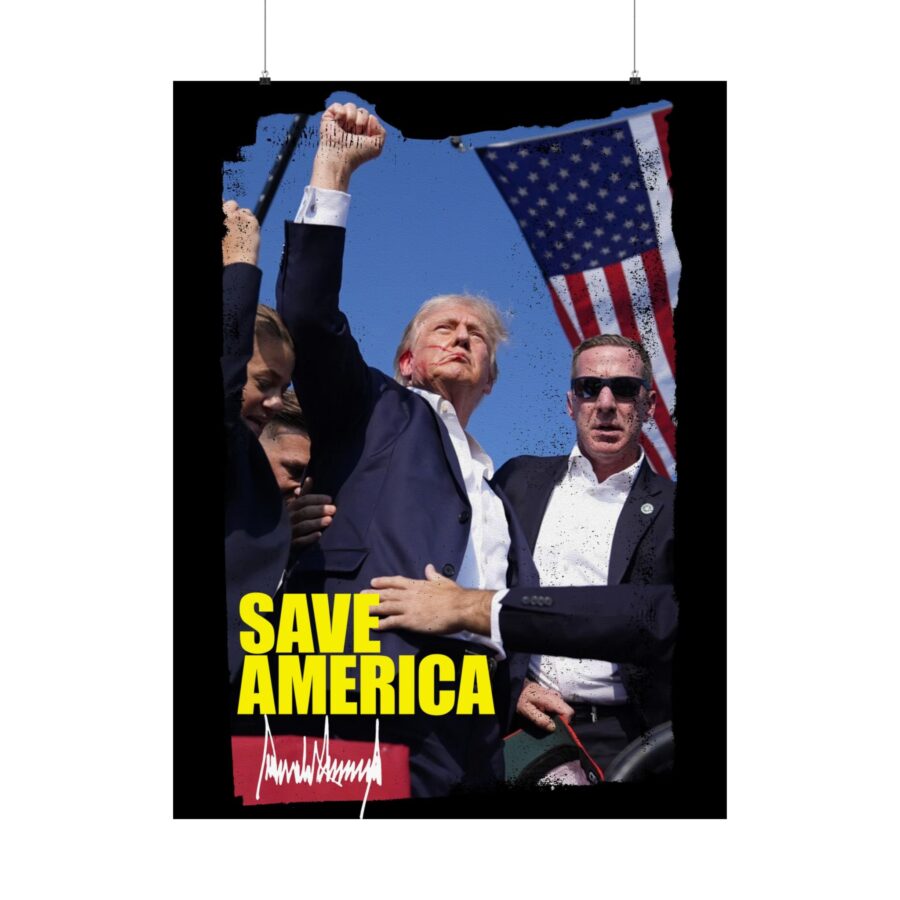 Save America | Matte Vertical Poster