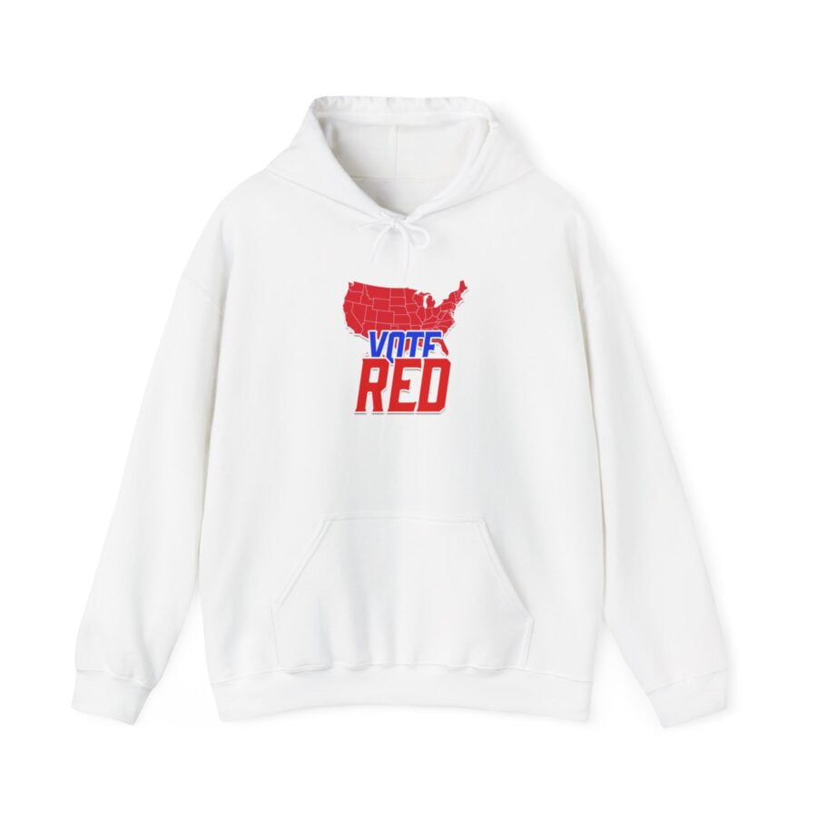 Vote Red | Unisex Heavy Blend™ Hooded Sweatshirt - Image 17