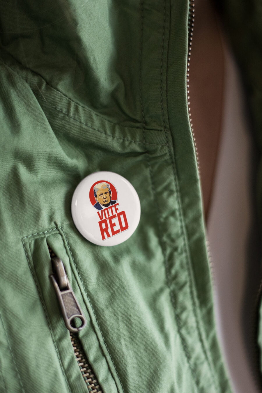 Vote Red Pin