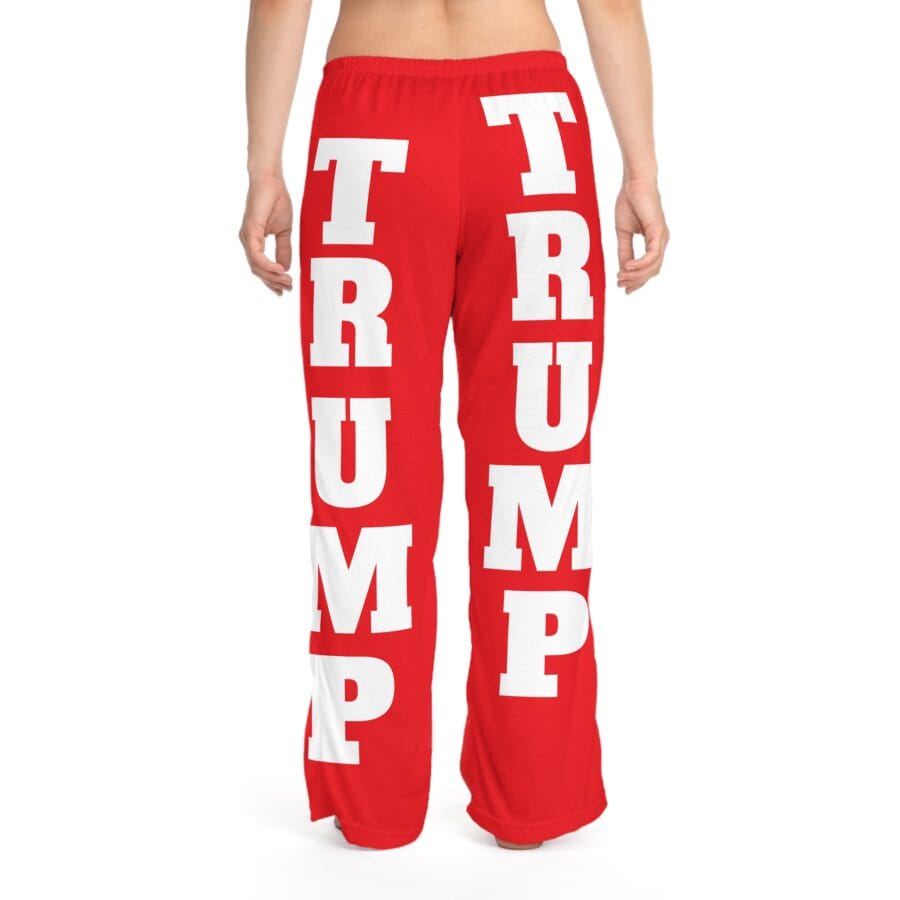Women's Pajama Pants (AOP) - Trump v2 - Image 4