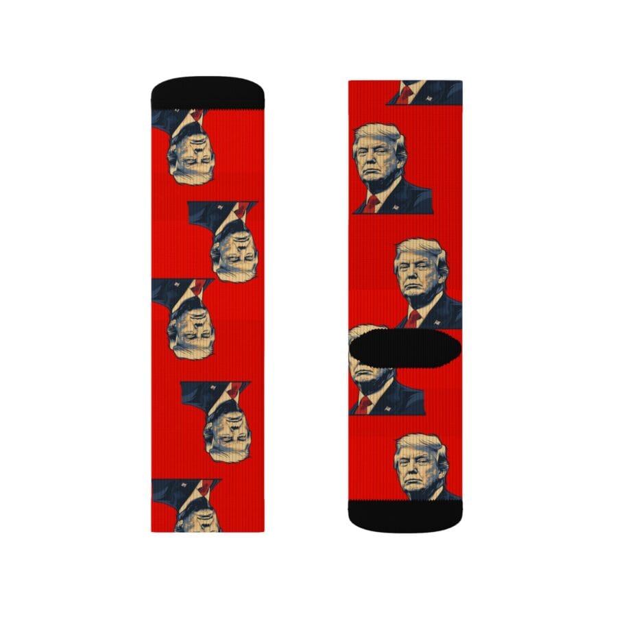 Trump Sublimation Socks | Unisex Socks - Image 6