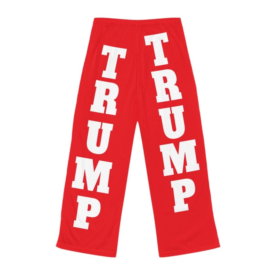 Women's Pajama Pants (AOP) - Trump v2 - Image 2