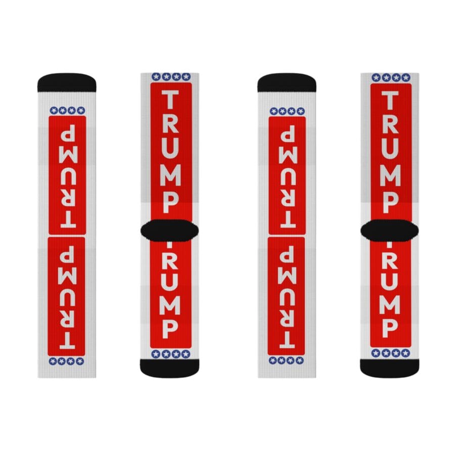 Trump Sublimation Socks | Unisex Socks - Image 10