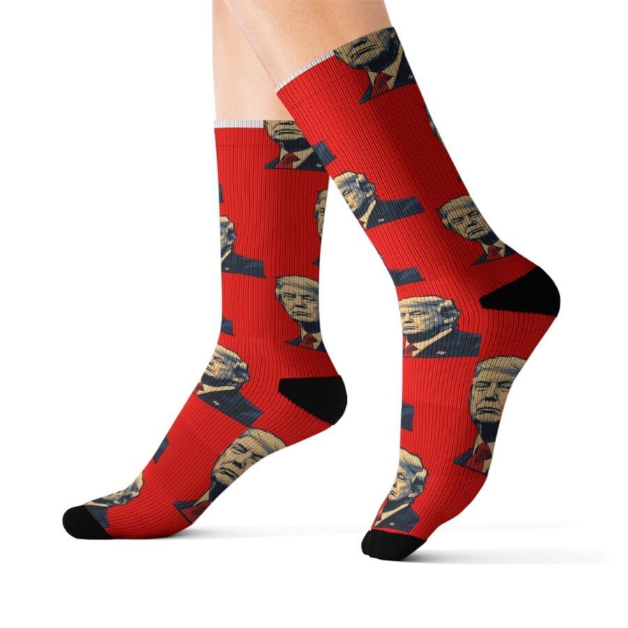 Trump Sublimation Socks | Unisex Socks