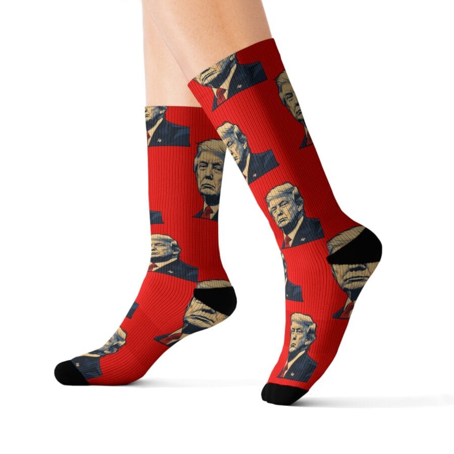 Trump Sublimation Socks | Unisex Socks - Image 4